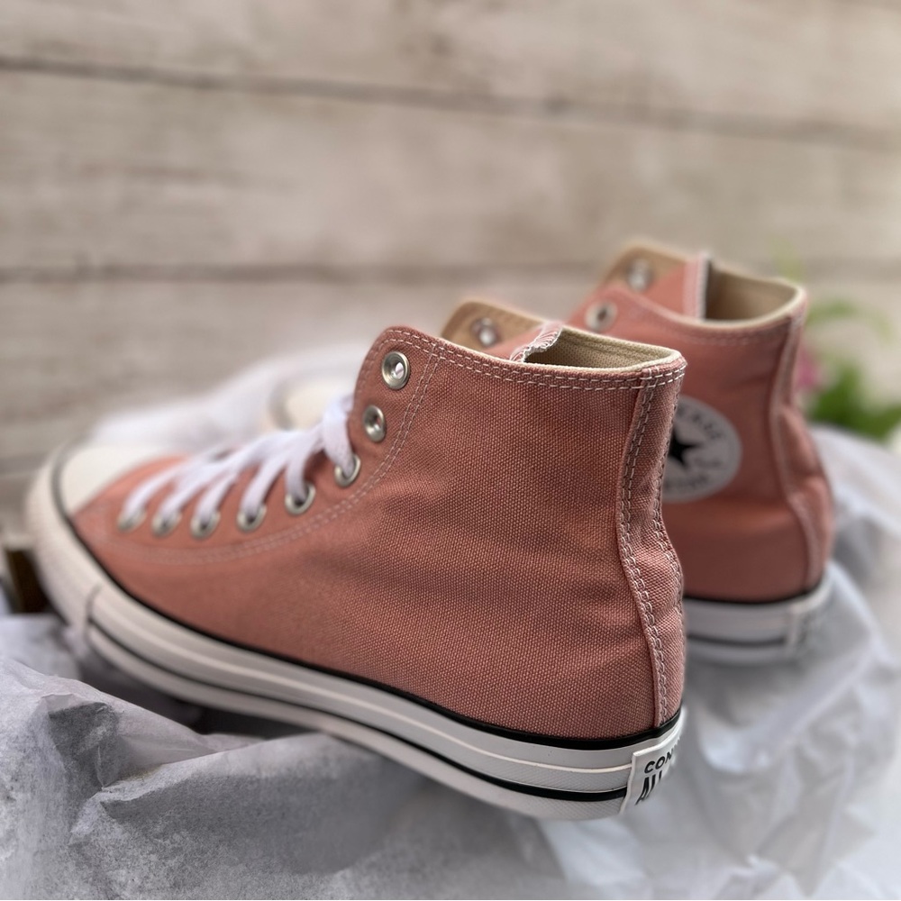 NEW Size 9 Womens Converse Chuck Taylor All Star High Canyon Dusk Pink Sneaker - Picture 7 of 9